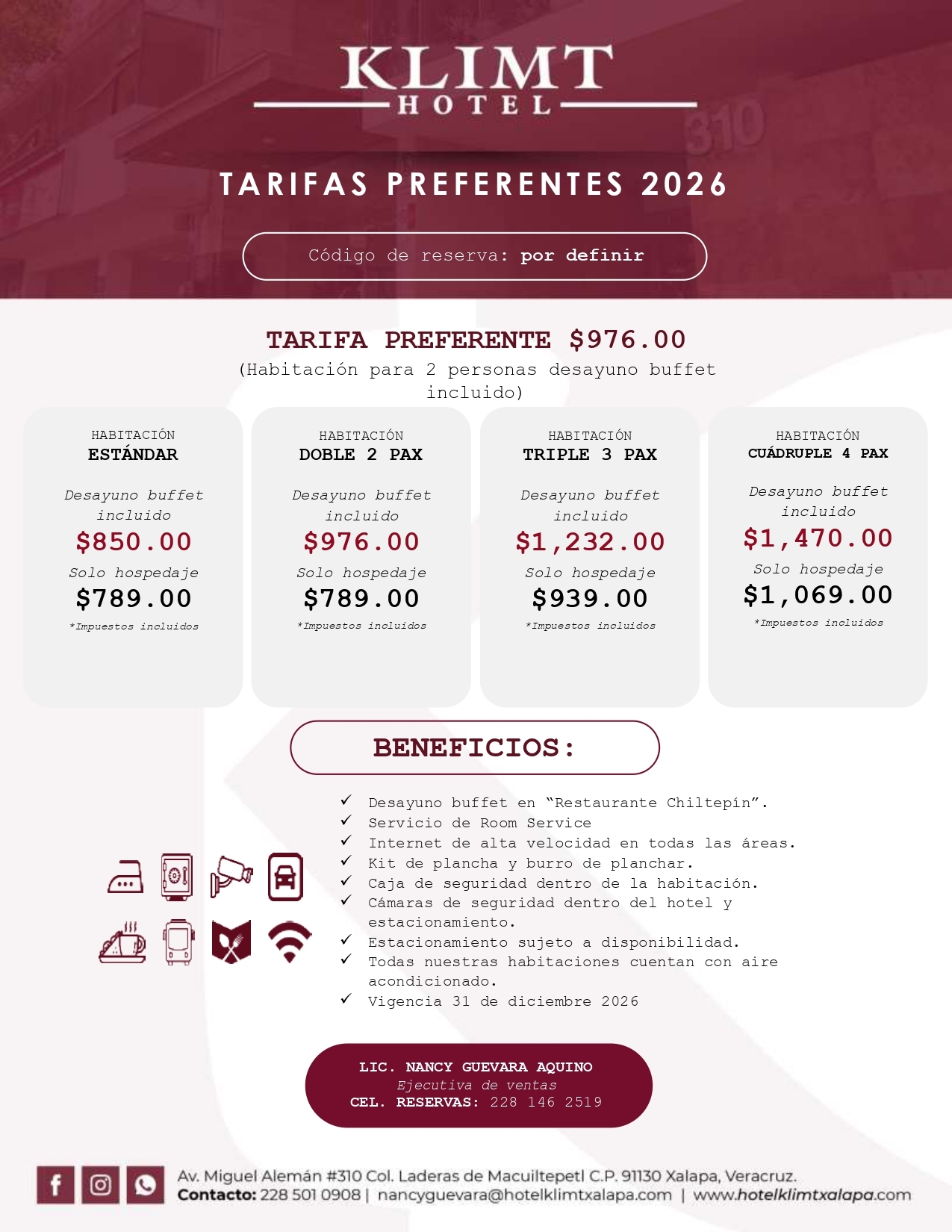 TARIFAS PREFERENTES 2026_page-0001